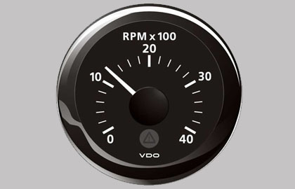 Marine Tachometer Gauge 4000 RPM